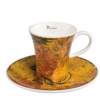 Filiżanka espresso Sunflowers I 100ml Vincent van Gogh Goebel