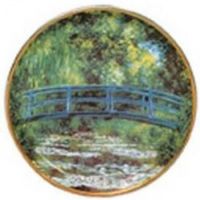 Mini talerz Ogród Japoński 10cm Claude Monet Goebel