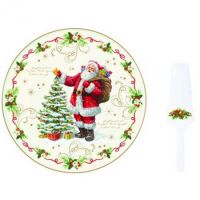 Talerz z łopatką Magic Christmas 30 cm Easy Life